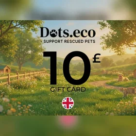 Dots.eco - Support Rescued Pets Presentkort 10 GBP