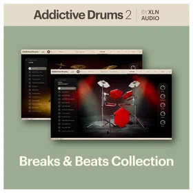 XLN Audio Addictive Drums 2 Breaks & Beats Collection Ljudproduktion Mjukvara