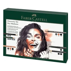Faber-Castell Discovery Set Torrmedier (17styck)