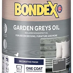Bondex Water-Based Dark Natural Grey Wood Stain 750ml