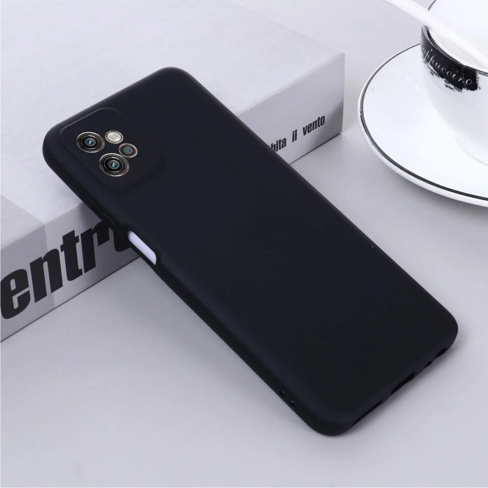 Matte Liquid Silicone Case for Motorola Moto G32