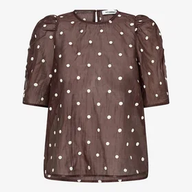 Co'Couture DitaCC Dot SS Blouse (Dam)