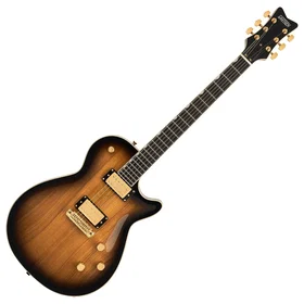 Gretsch Electromatic Noir Limba Jet Plateau d'ébène Sunburst