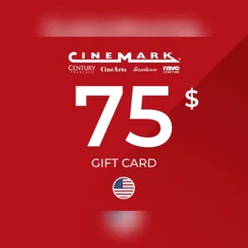 Cinemark Gavekort 75 USD