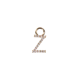 Thomas Sabo Letter Z Gold Charm Pendant Anheng (Dame)