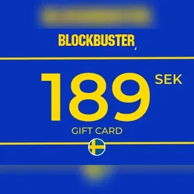 Blockbuster Gift Card 189 SEK