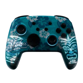 Trade Invaders Switch1&2/PC Manette sans fil RGB Aloha