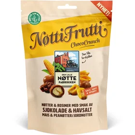 Den Lille Nöttefabrikken ChocoCrunch Choklad & Havssalt 160g