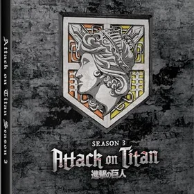 Attack On Titan Season 3 Limited Edition Steelbook (Blu-Ray)