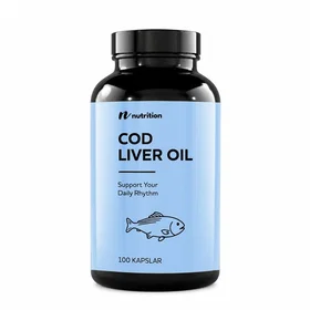 Nuts Fabriken Cod Liver Oil 100 Kapslar