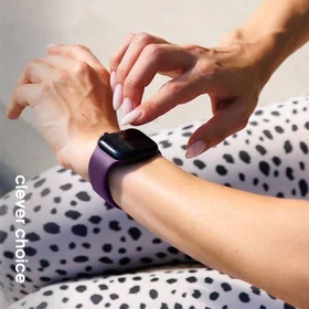Crong Liquid Armband för Apple Watch 44/45/46/49 mm