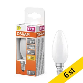 Osram B35 E14 2700K 136lm 1W 6-pack
