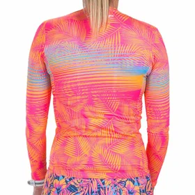 Zoot Ltd Cycle Sun Stop Long Sleeve Jersey Flerfärgad S Kvinna
