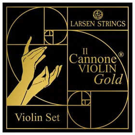 Larsen Il Cannone Violin Set 4/4 Gold