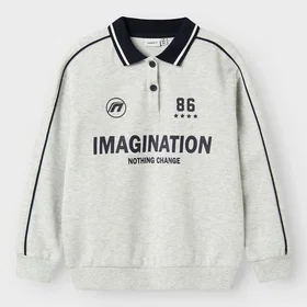 name it Kris Langermet Polo Skjorte (Unisex)