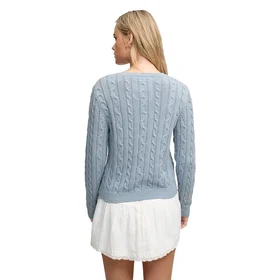 Superdry Essentials Sd&co Cable Jumper Sweater (Dam)