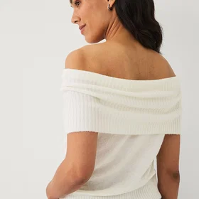 Ellos Collection Off Shoulder Sweater (Women's)