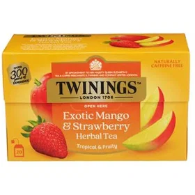 Twinings Mango & Jordbær urtete 20-Pack
