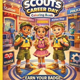 Independently Scouts Career Day Färgläggningsbok
