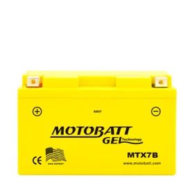 Motobatt Mtx7b 12v 7ah Gel Batteri