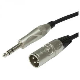 Custom Lynx XLR to Stereo Jack Mixing Cable 3m PRL3M