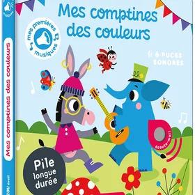 Mes comptines des couleurs Broché