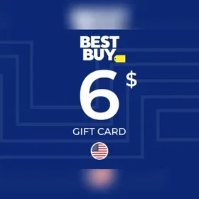 Best Buy Presentkort 6 USD