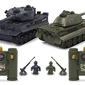 Jamara Tiger Battle Set Tank 1:28 403635
