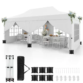 Northix Pop-up Gazebo 3x6m (CWY-NP11453WH)