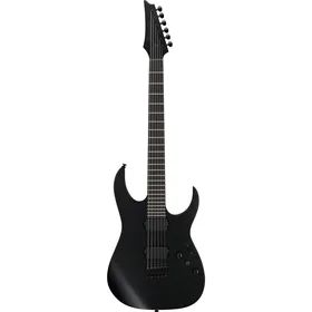 Ibanez RGRTB621-BKF Black Flat Iron Label