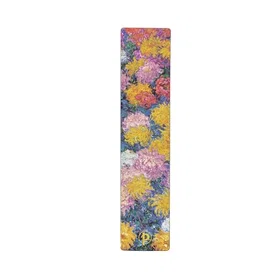 Paperblanks Marque-pages Chrysanthemums de Monet (pack of 6)