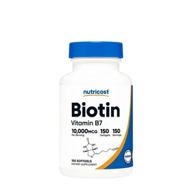 Nutricost Biotin 10000mcg 150 Softgels
