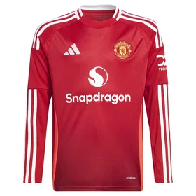 Adidas Manchester United 24/25 Hemma Långärmad Tröja (Jr)