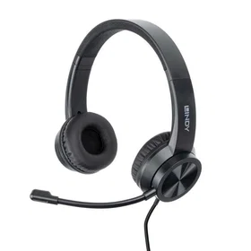Lindy 20439 trådbunden headset mic