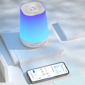 momcozy Smart Hvit lydmaskin