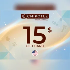 Chipotle Gift Card 15 USD