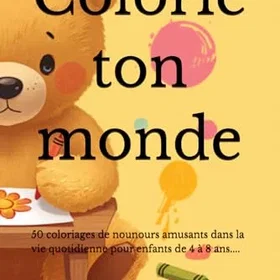 Colorie Ton Monde Färgläggningsbok