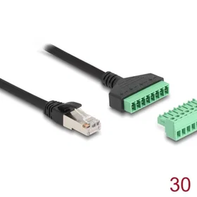 DeLock U/UTP Cat6 0.3m Patch Cable