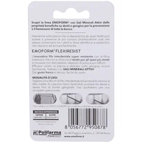 Emoform Flexiresist Sels Minéraux Fil Dentaire 30m