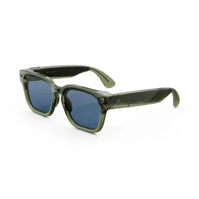 Meta Fury AI Smarta Glasögon Racing Green Light Blue Atlantic Linsor
