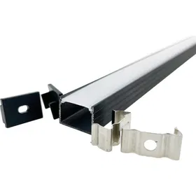 Profil Ändstycken till 1813 svart, 10-pack