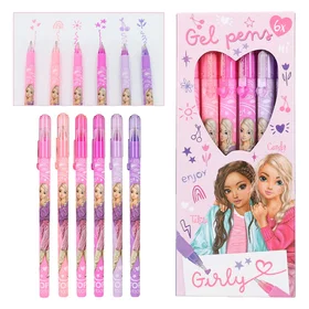 Top Model Gel Pen 6-pack (Rosa)