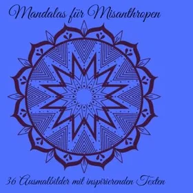 Mandalas für Misanthropen Färgläggningsbok