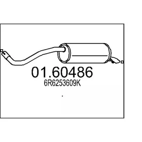 MTS Silencieux 01.60486