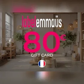 Label Emmaüs Presentkort 80 EUR