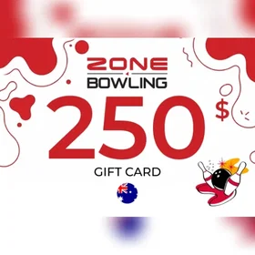 Zone Bowling Presentkort 250 AUD