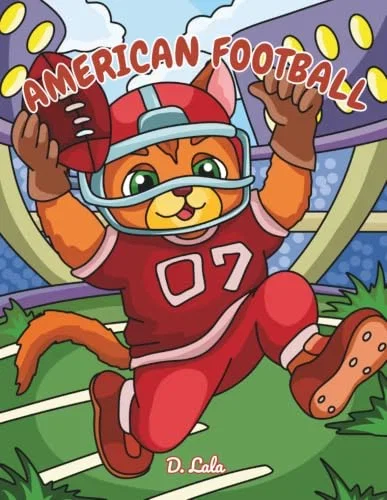 American Football: Legends of the Field Coloring Book