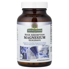 Nature's Answer Magnesium Glycinate 120mg 90 Kapslar