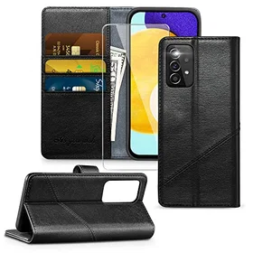 KRAFTCARE Flipfodral med kortfack och magnet för Samsung Galaxy A52/A52s 5G