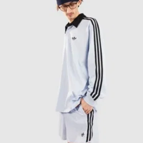 Adidas Originals 3-Stripes Rugby Pitkähihainen Polo Paita (Mies)